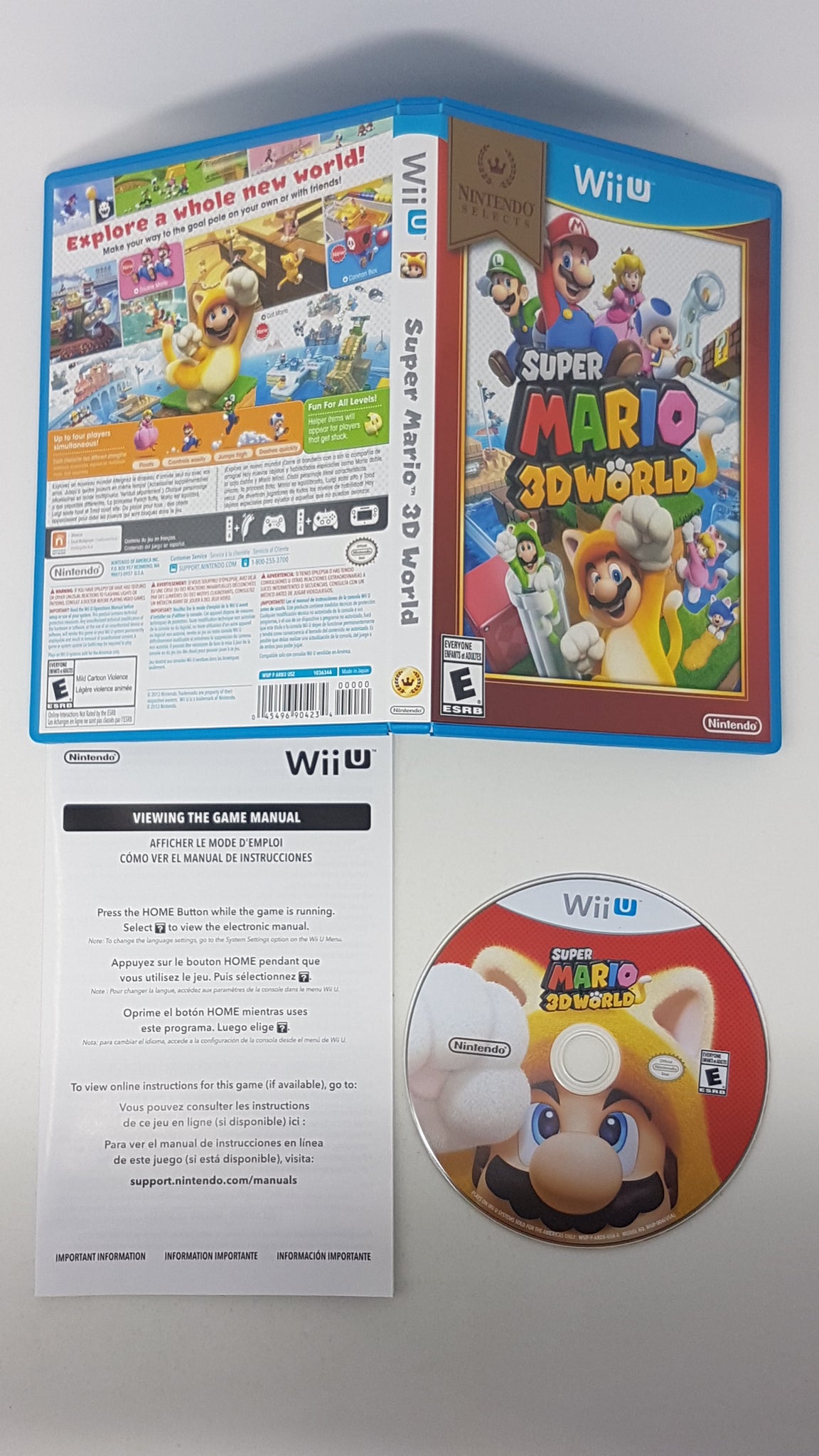 Super Mario 3D World (Nintendo Selects) for Wii U
