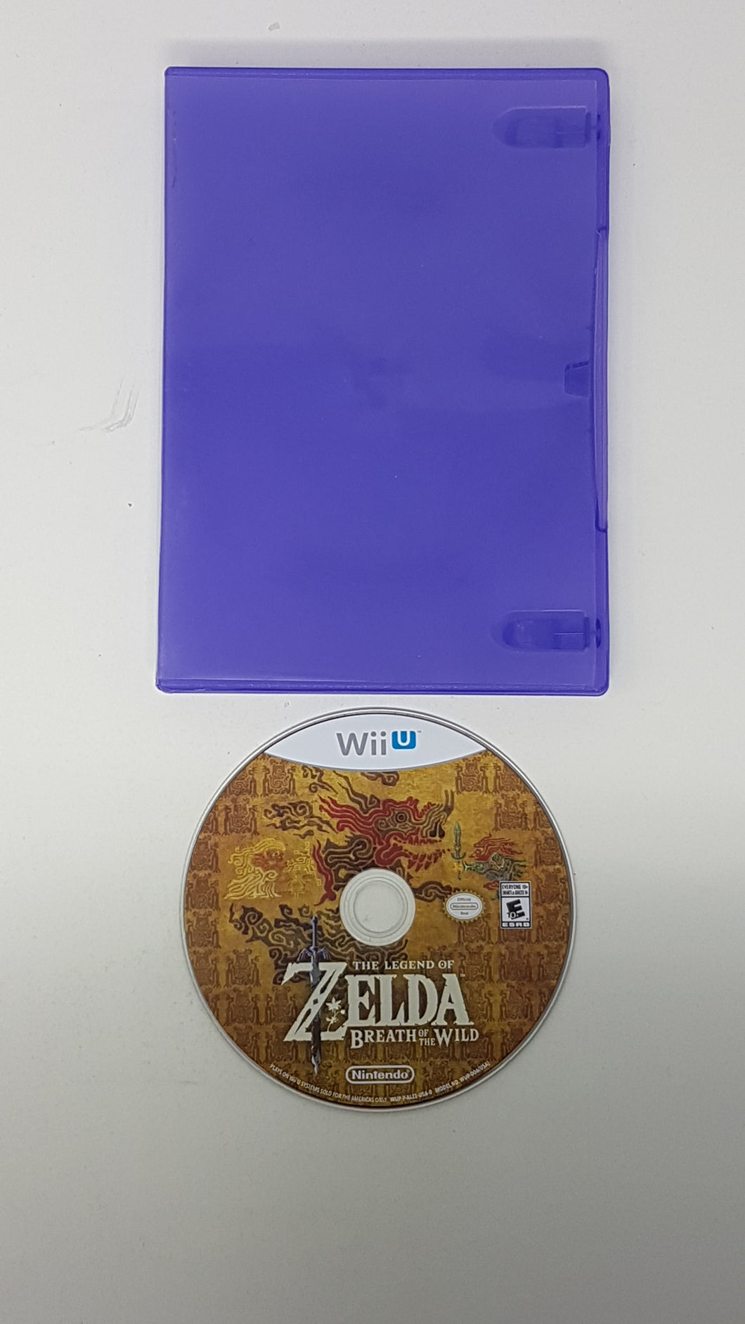 The Legend of Zelda: Breath of the Wild Wii U Complete with Manual no  scratches