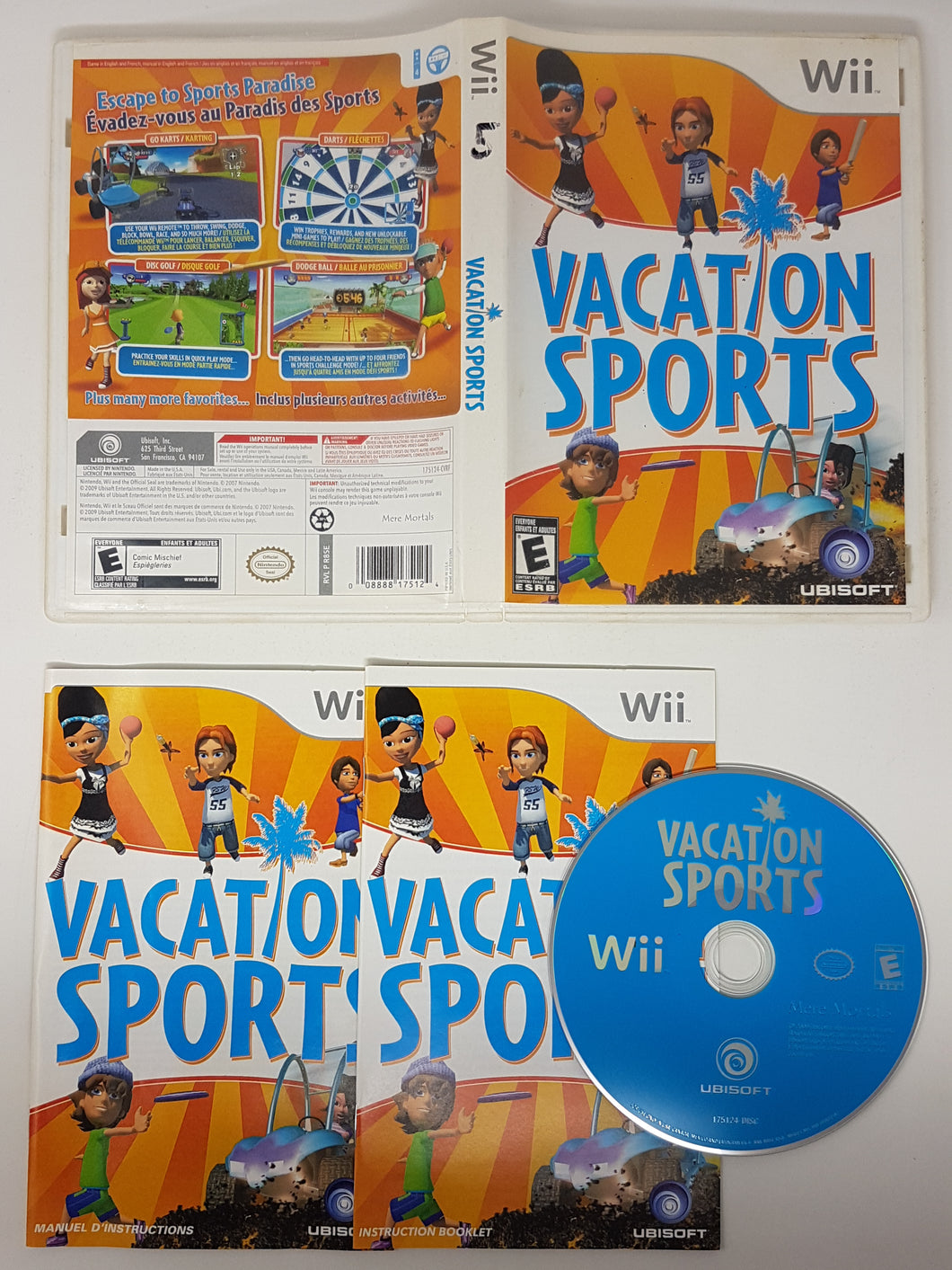 Vacation Sports - Nintendo Wii