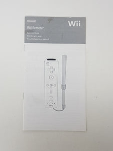 Wii Remote Operations [manual] - Nintendo Wii