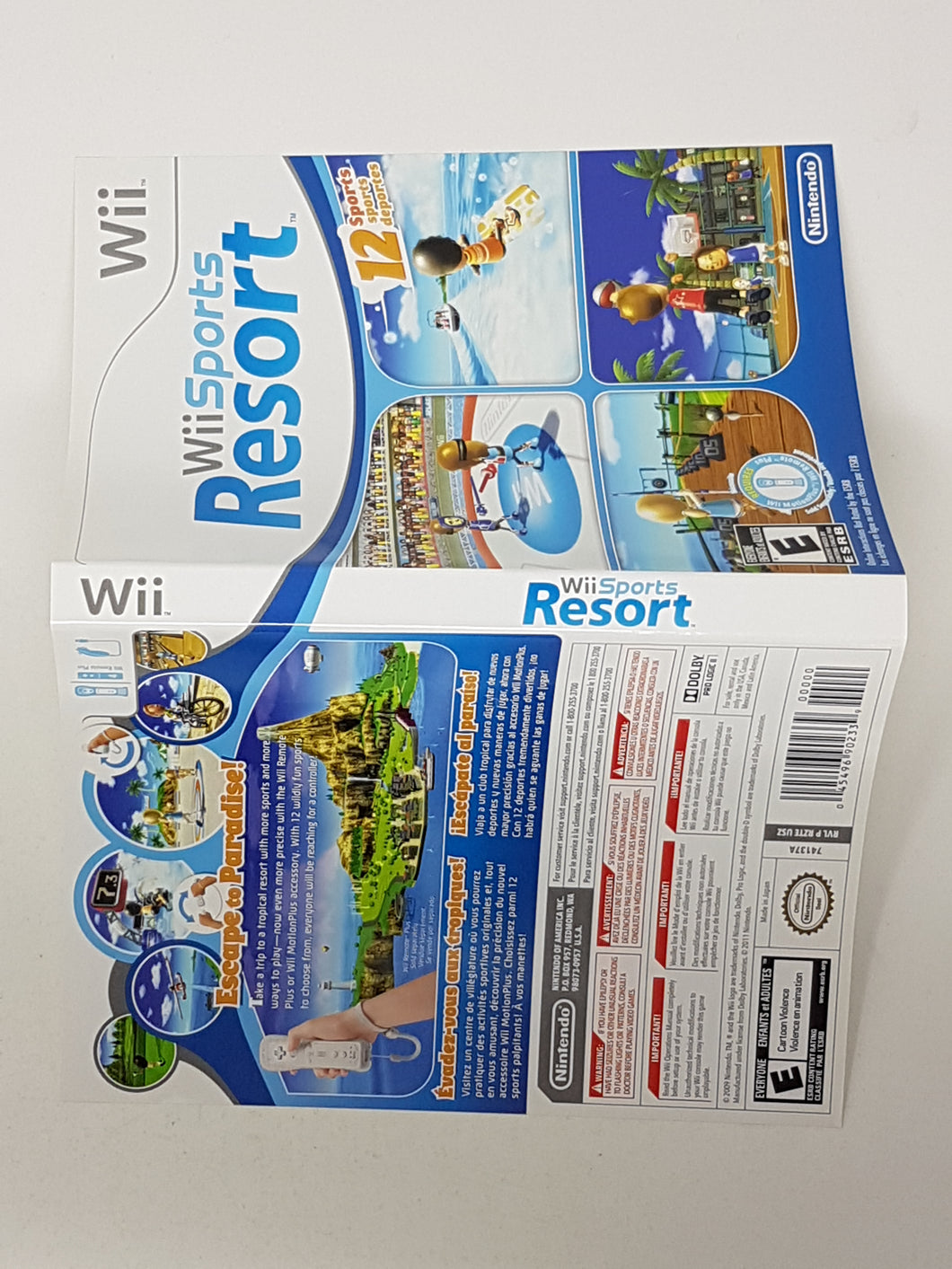 Wii Sports Resort [Cover art] - Nintendo Wii