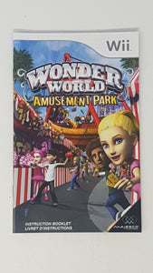 Wonder World Amusement Park [manuel] - Nintendo Wii