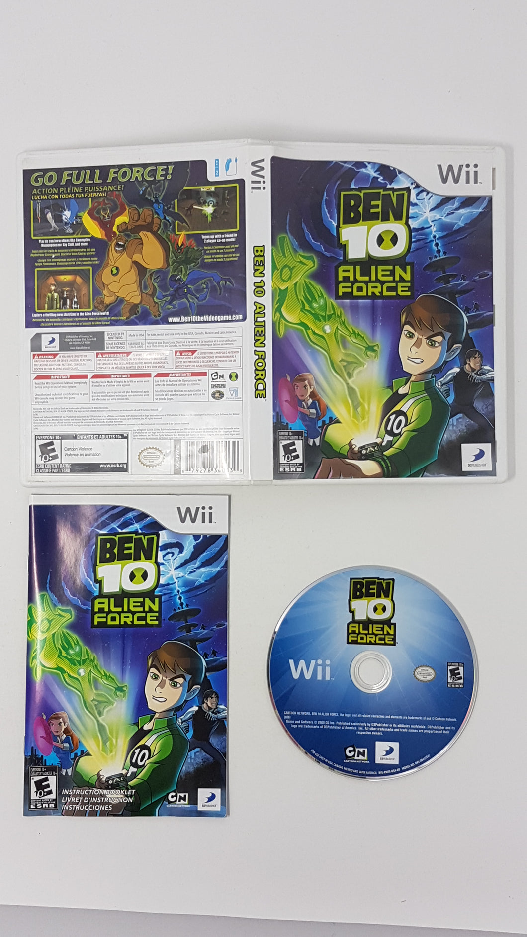 Ben 10 Alien Force [cib] - Nintendo Wii