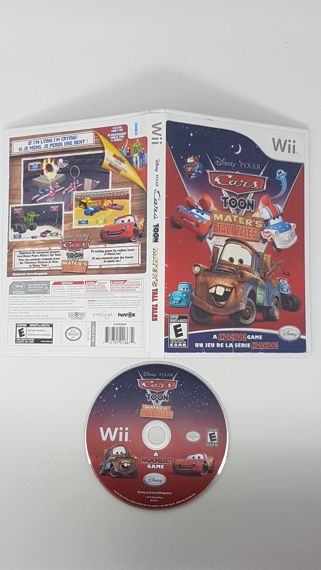 Cars Toon - Mater's Tall Tales - Nintendo Wii
