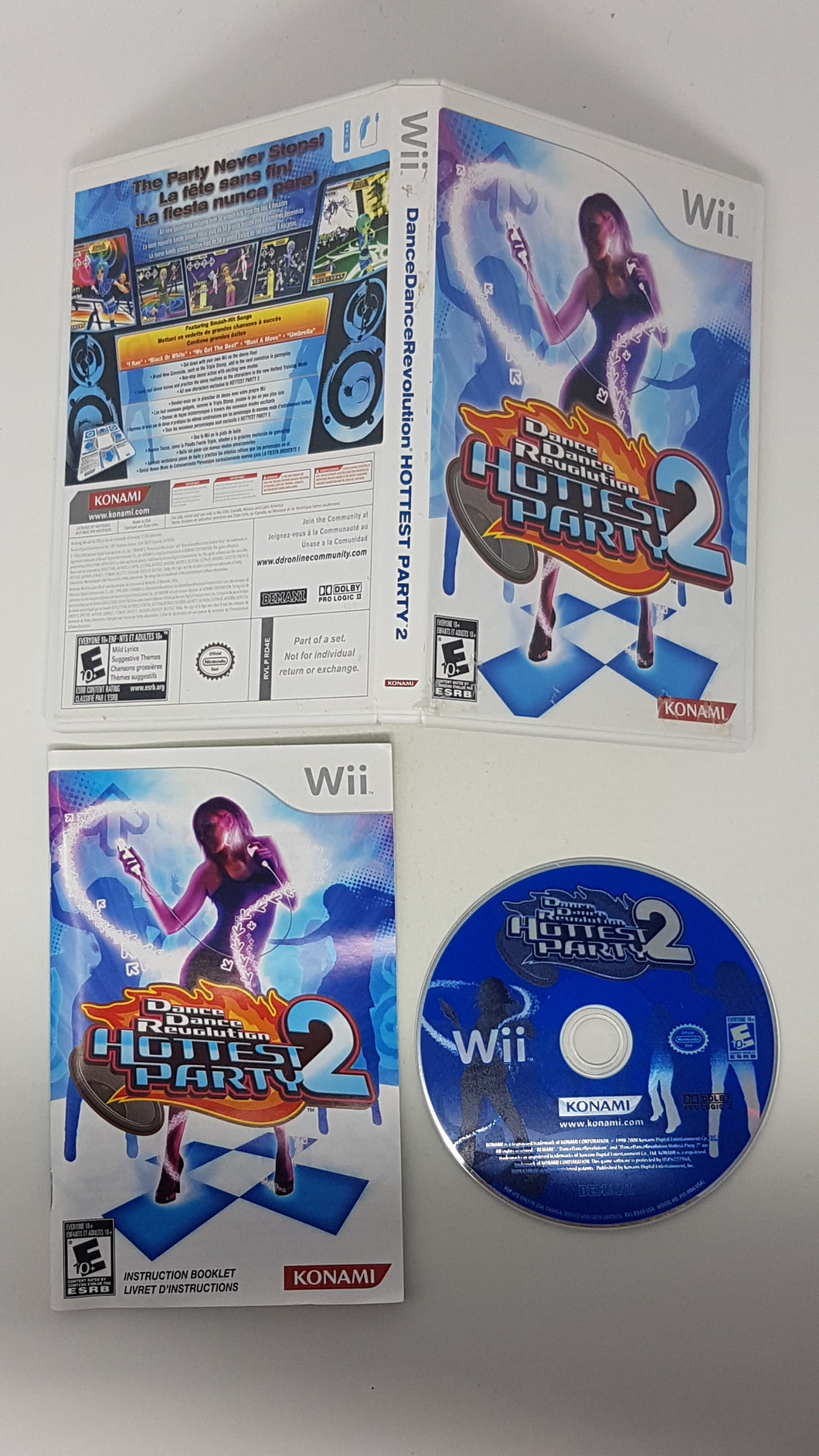 Dance Dance Revolution - Hottest Party 2 (Game only) - Nintendo Wii