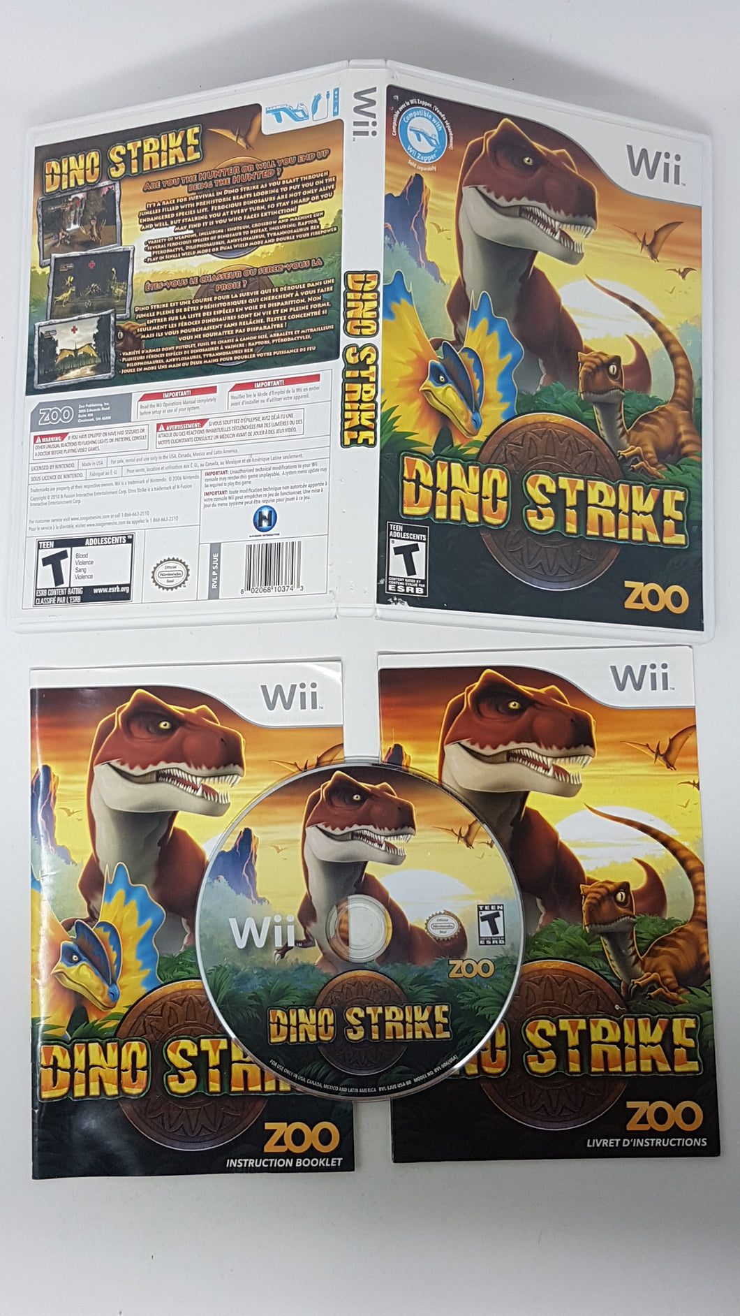 Dino Strike - Nintendo Wii
