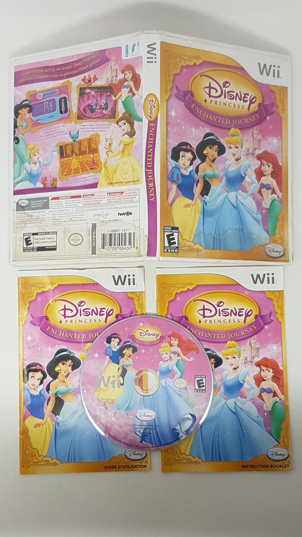 Disney Princess Enchanted Journey Nintendo Wii Respawnandreplay