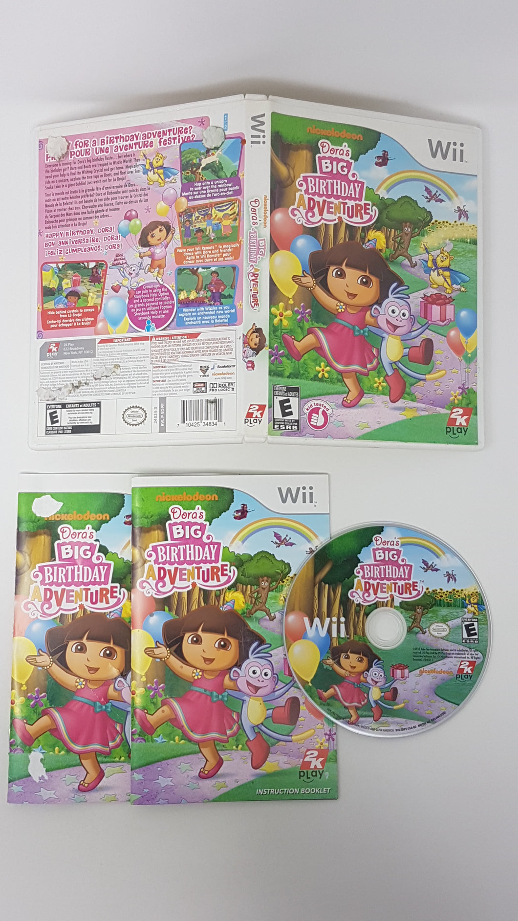 Dora's Big Birthday Adventure - Nintendo Wii