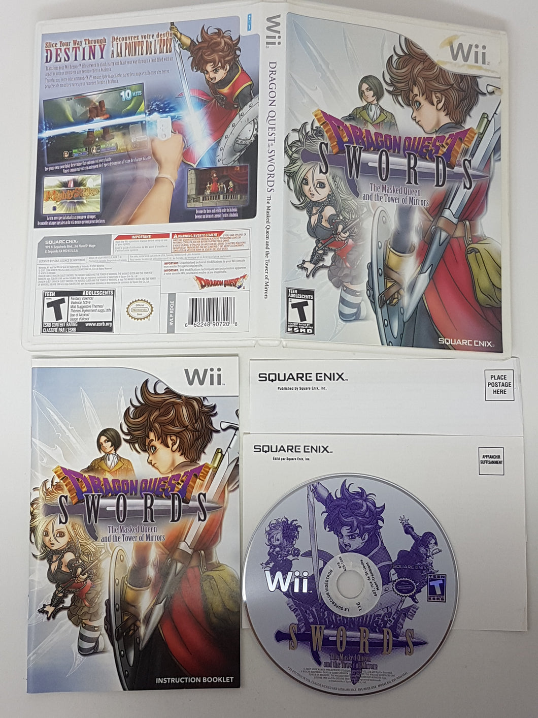 Dragon Quest Swords The Masked Queen and the Tower of Mirrors - Nintendo Wii