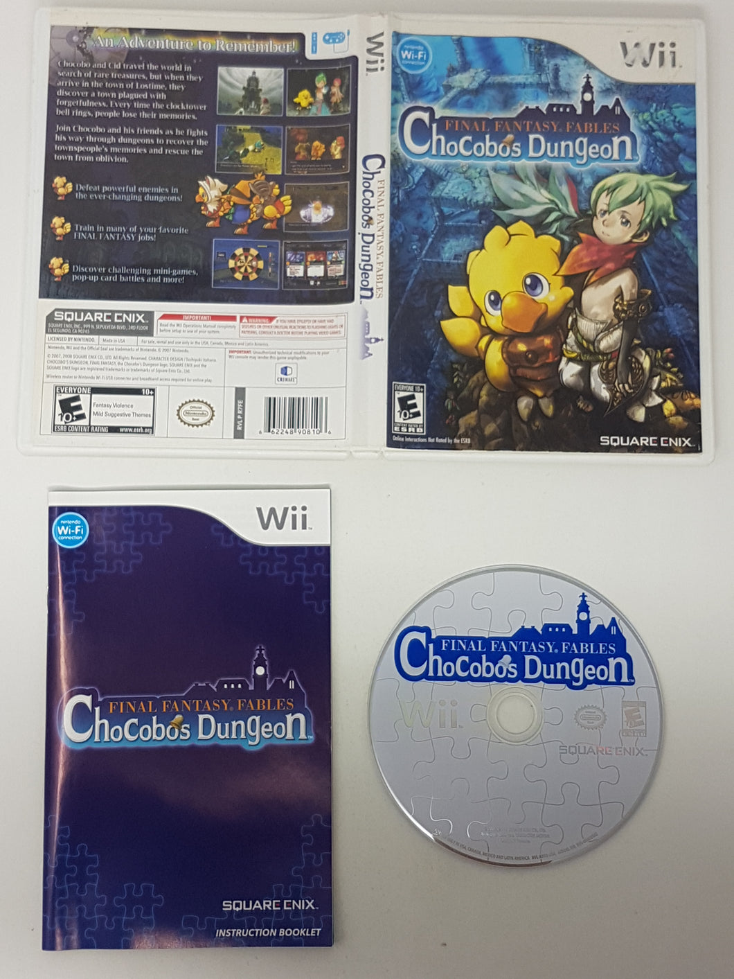 Final Fantasy Fables Chocobo's Dungeon - Nintendo Wii