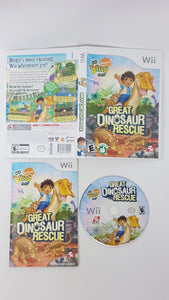 Go, Diego, Go! Great Dinosaur Rescue - Nintendo Wii