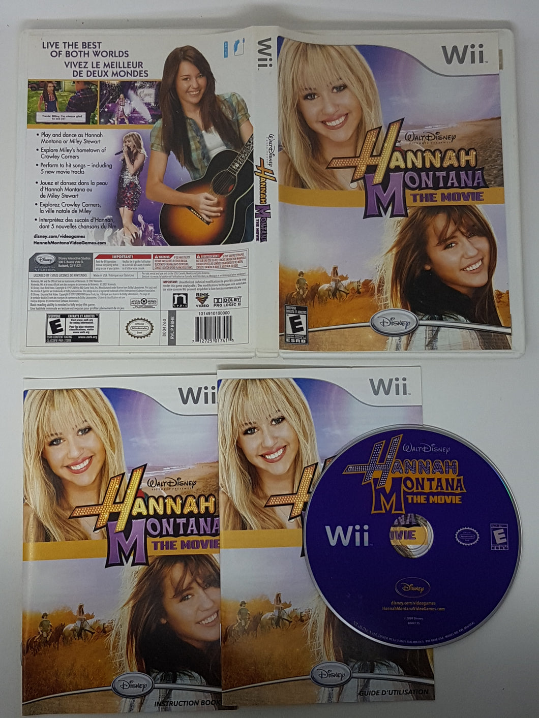 Hannah Montana - The Movie - Nintendo Wii