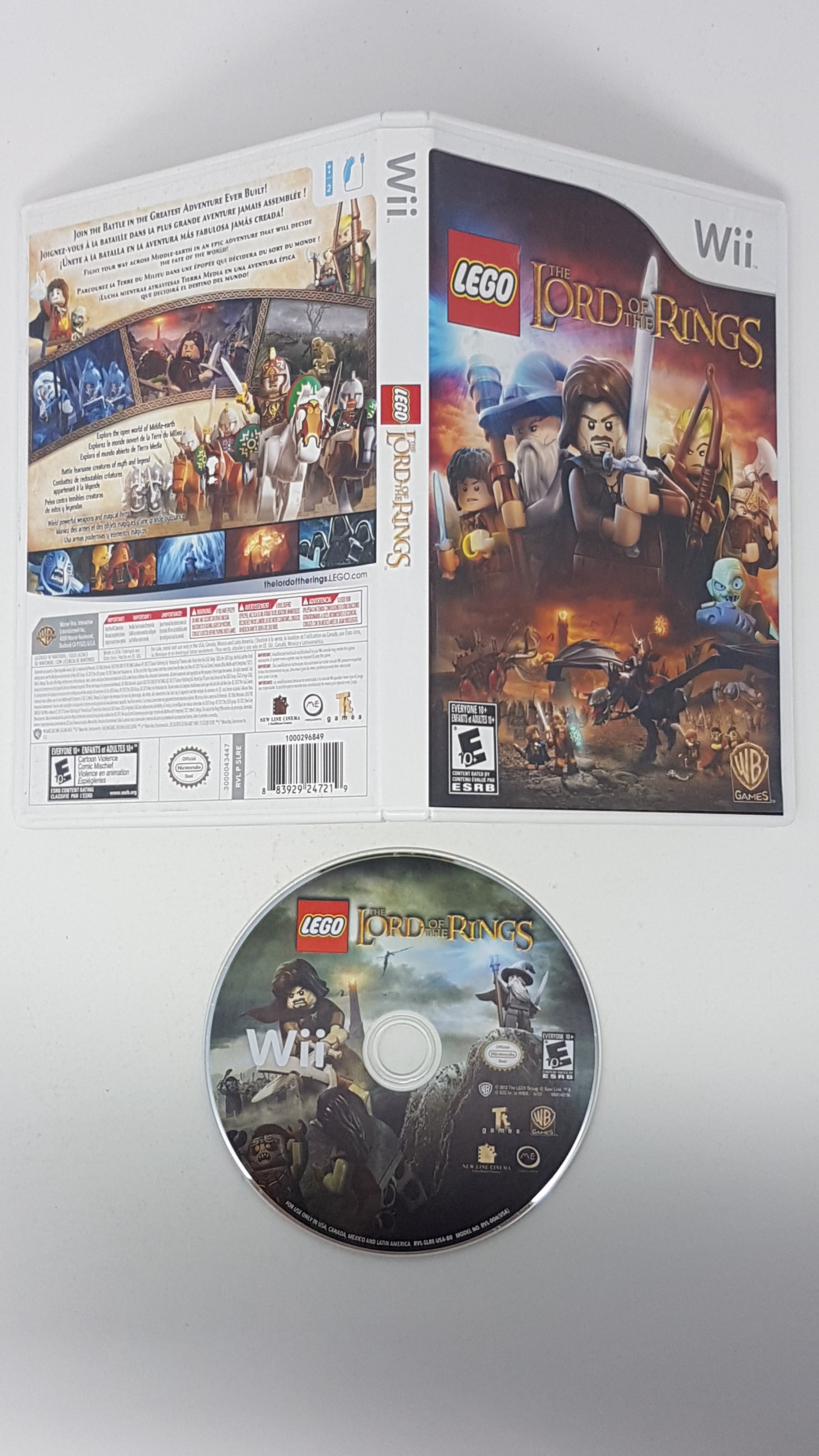 LEGO Lord Of The Rings Nintendo Wii Respawnandreplay