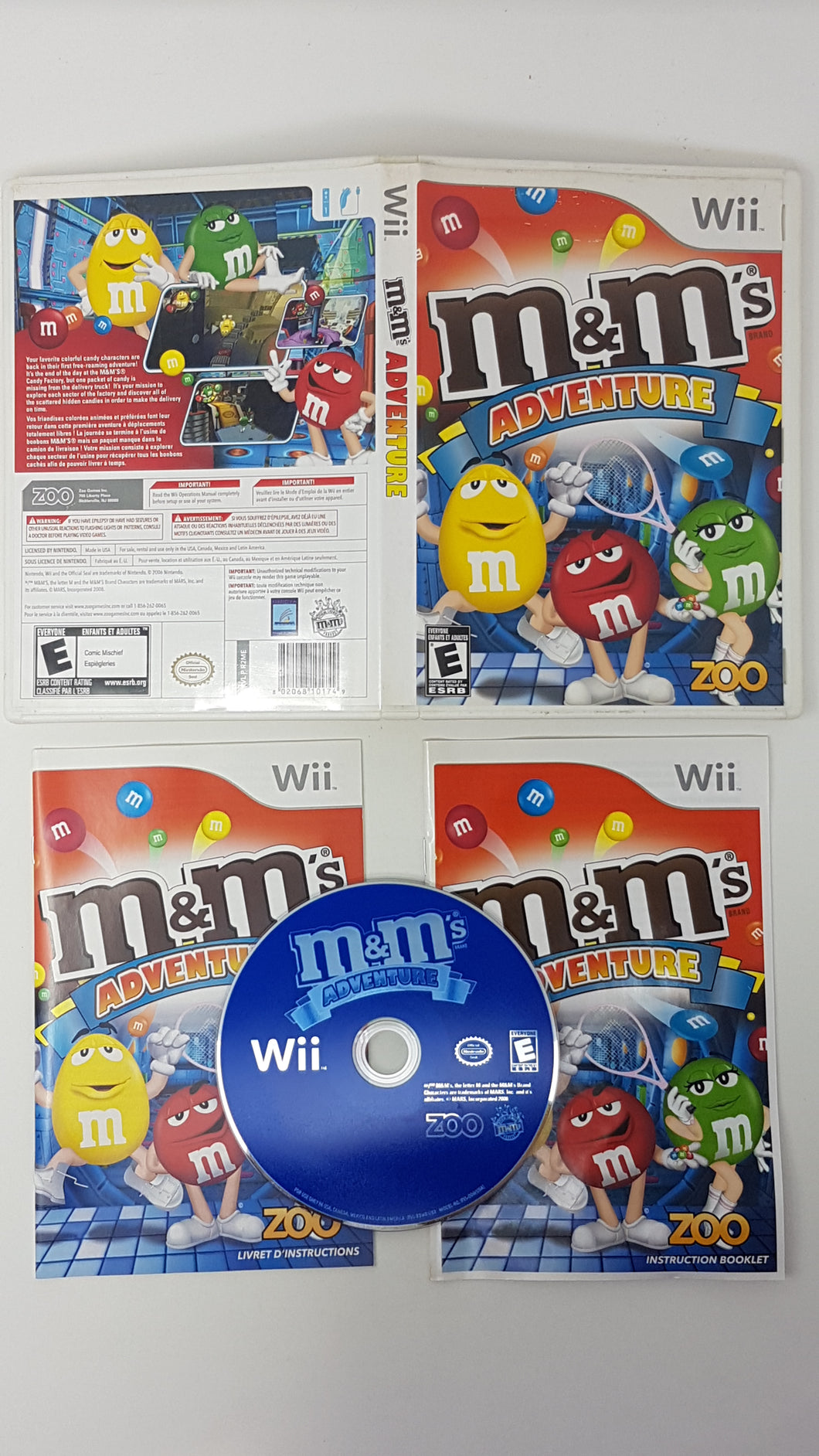 M&M's Adventure - Nintendo Wii