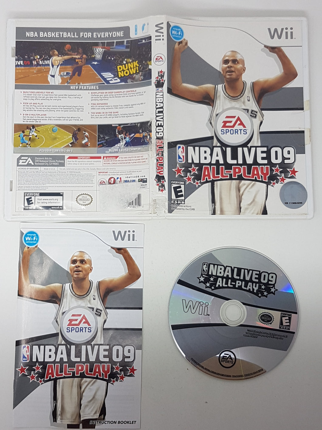 NBA Live 09 All-Play - Nintendo Wii