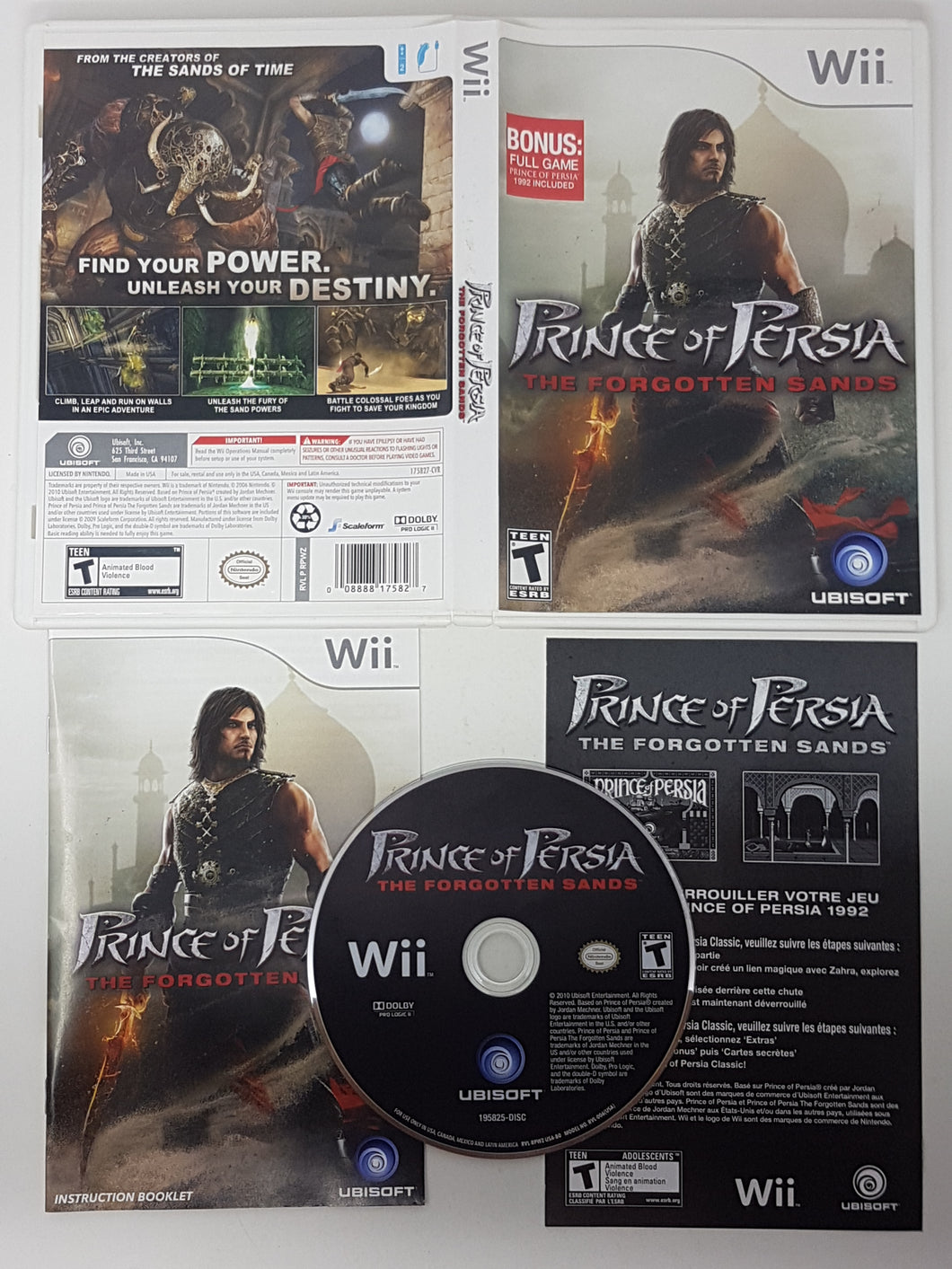 Prince of Persia - The Forgotten Sands - Nintendo Wii