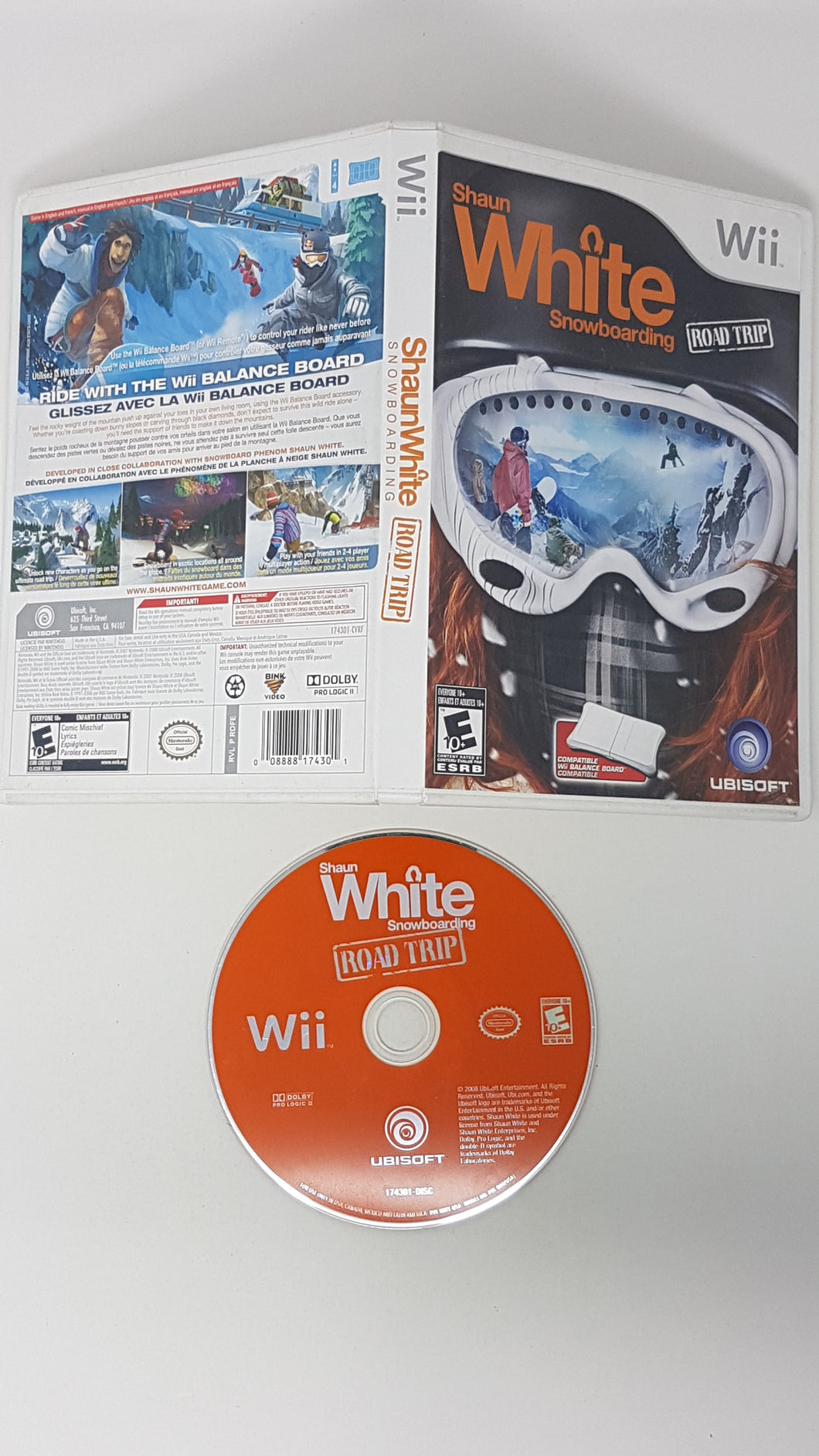 Shaun White Snowboarding Road Trip - Nintendo Wii