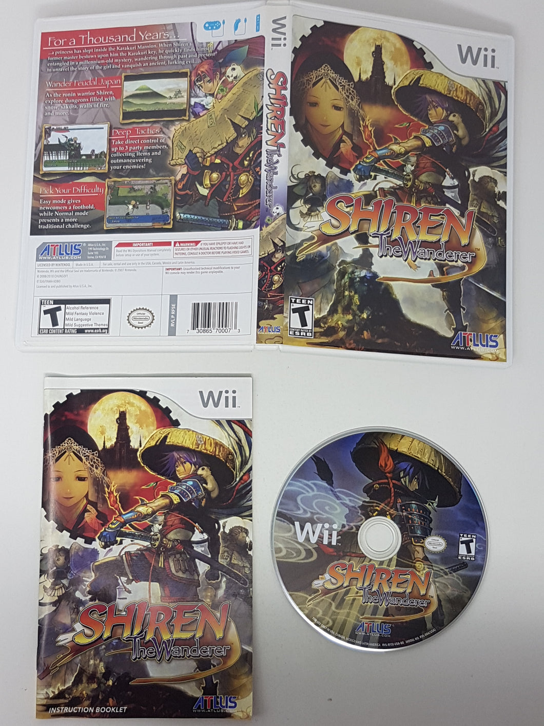 Shiren the Wanderer - Nintendo Wii