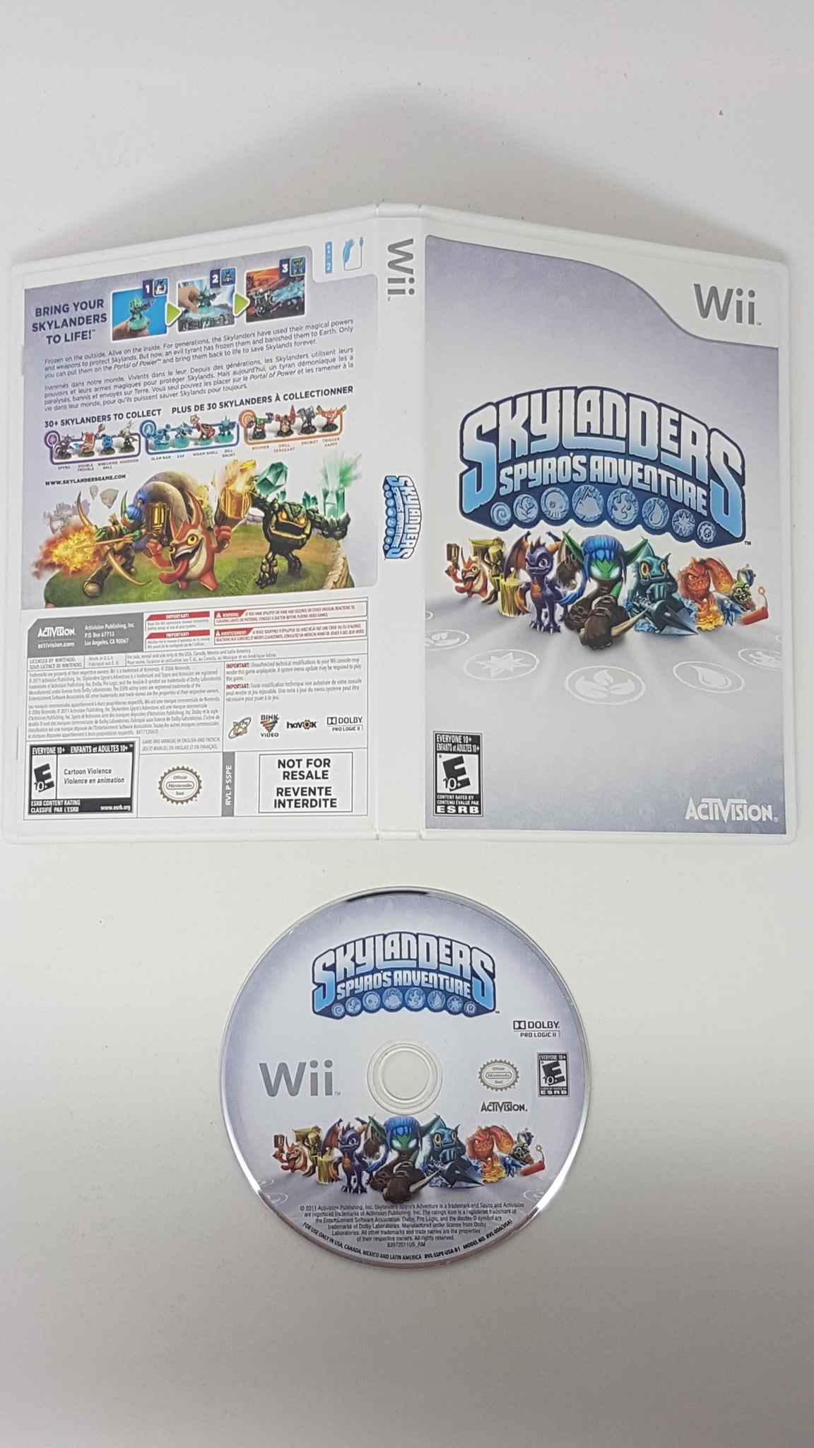 Skylanders sales nintendo wii