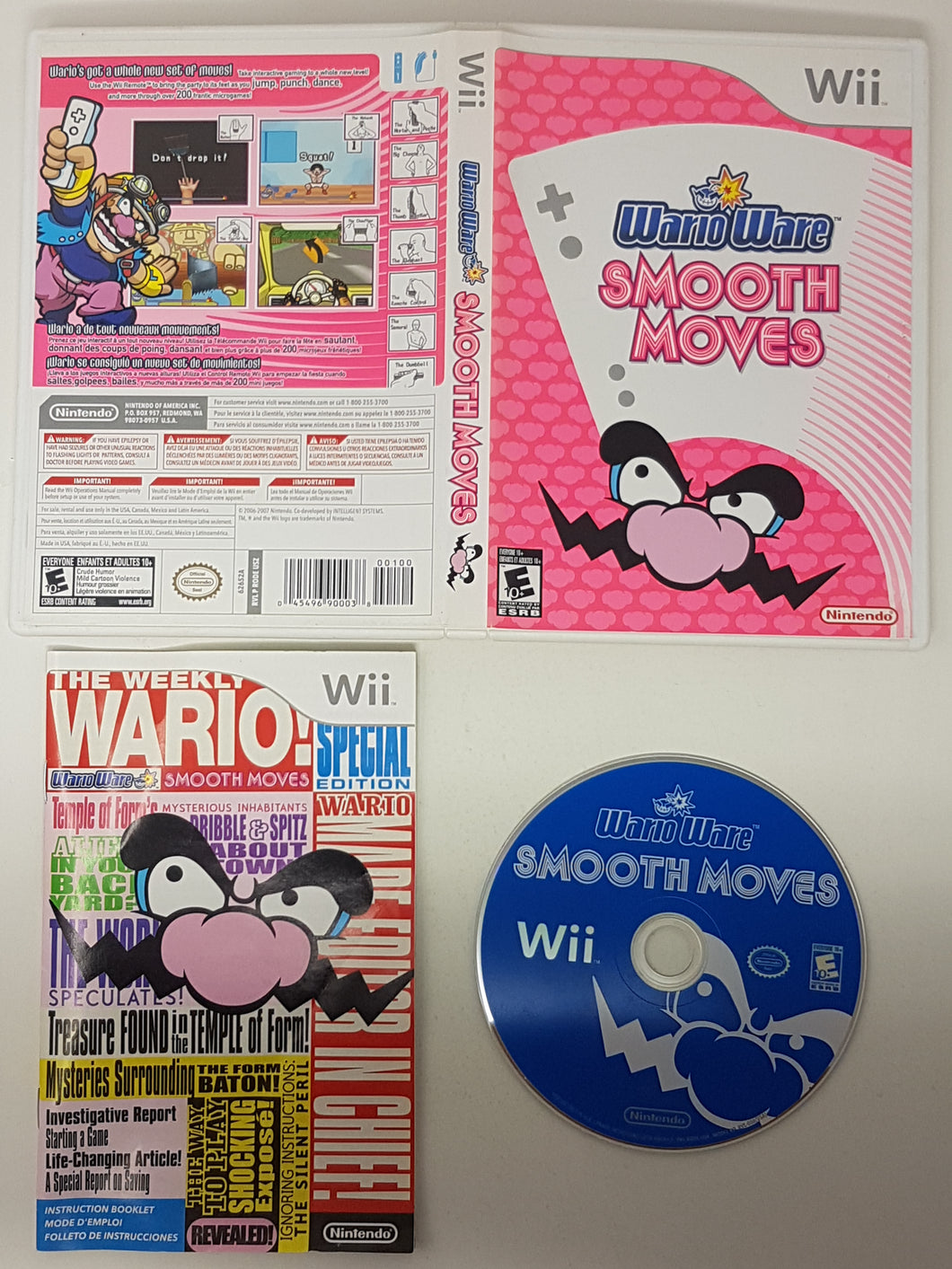 Wario Ware Smooth Moves - Nintendo Wii