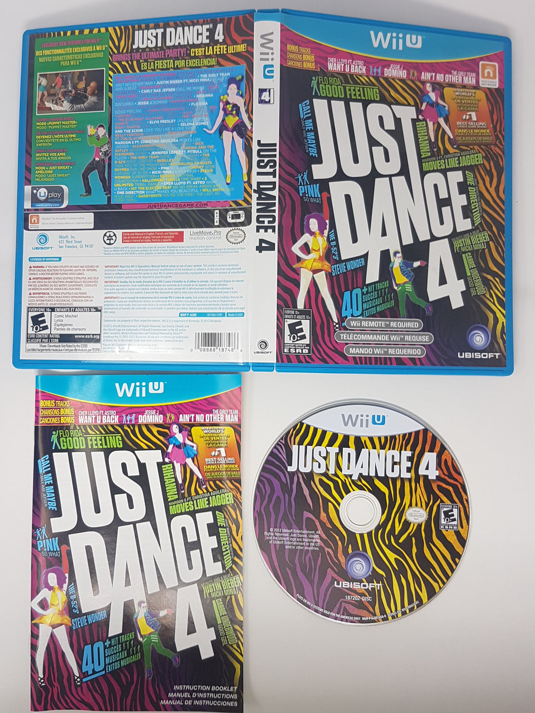 Just Dance 4 - Nintendo Wii U