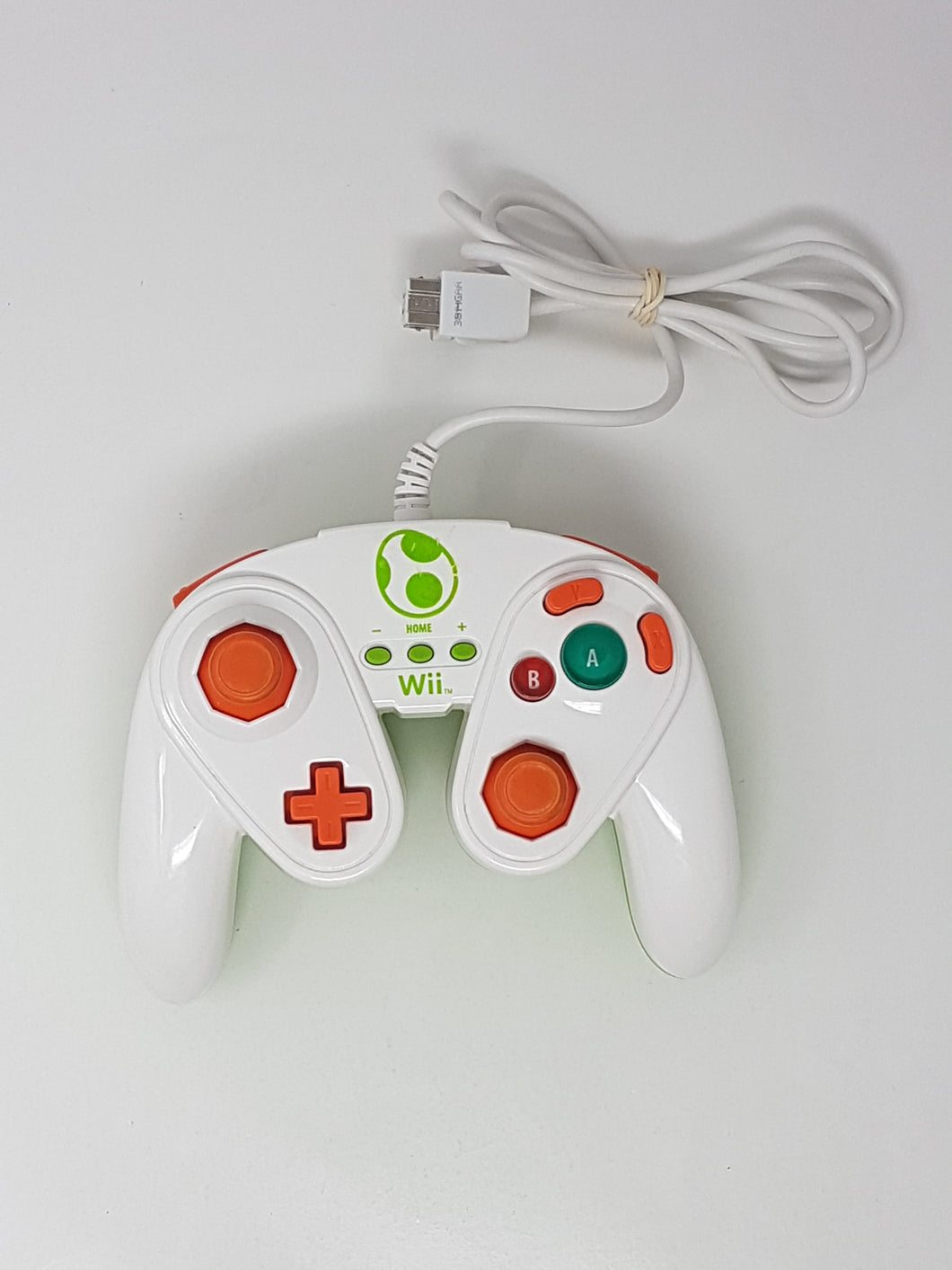 Manette de combat filaire [Yoshi] - Nintendo Wii U