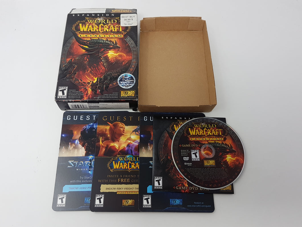 Pack d'extension World of Warcraft Cataclysm - Jeu PC