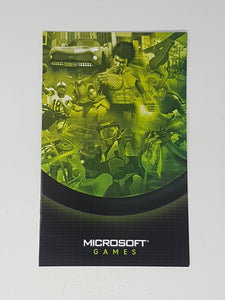 XBOX Microsoft Games Studios [Insert] - Microsoft Xbox