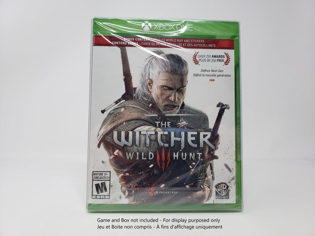 BOX PROTECTOR FOR XBOX ONE GAME CLEAR PLASTIC CASE