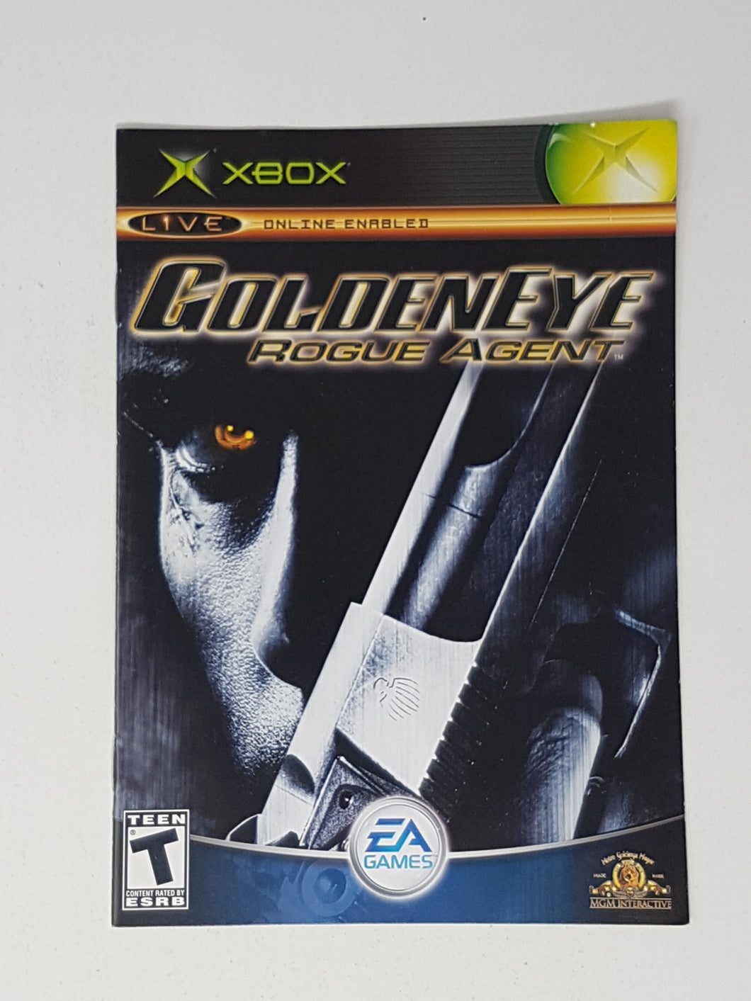 GoldenEye Rogue Agent [manuel] - Microsoft XBOX