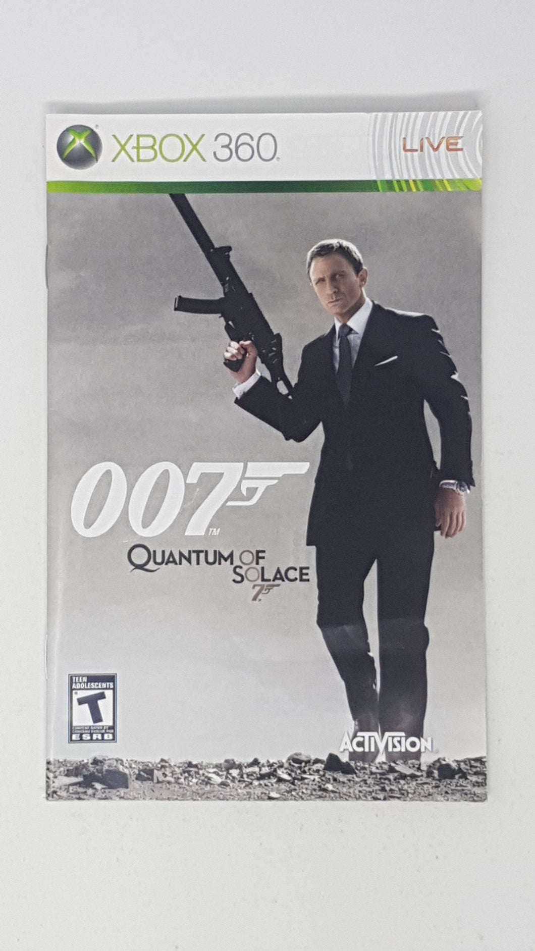 007 Quantum of Solace [manual] - Microsoft Xbox 360
