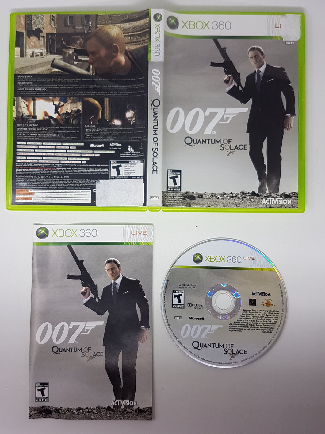 007 Quantum of Solace - Microsoft Xbox 360
