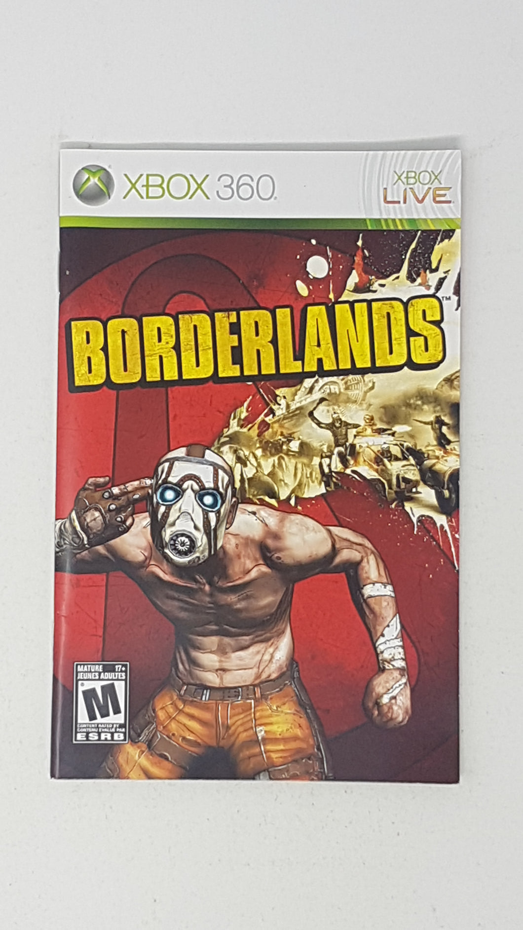 Borderlands [manuel] - Microsoft Xbox 360