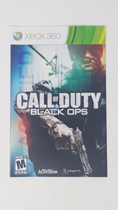 Call of Duty Black Ops [manuel] - Microsoft Xbox 360