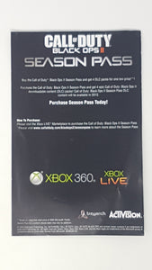 Call of Duty Black Ops Season Pass [Insert] - Microsoft Xbox 360