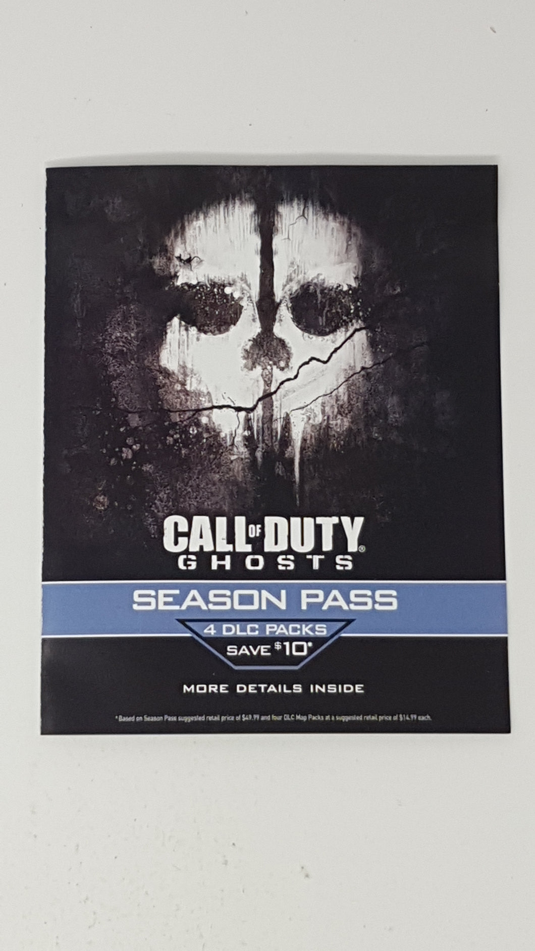 Call of Duty Ghosts Season Pass [Insertion] - Sony Playstation 3 | PS3