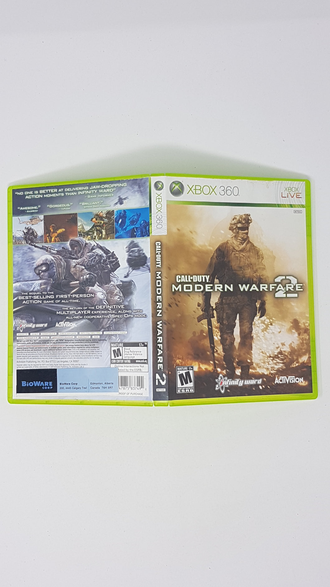 Call of Duty Modern Warfare 2 [box] - Microsoft Xbox 360