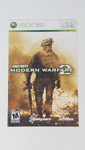 Call of Duty Modern Warfare 2 [manuel] - Microsoft Xbox360