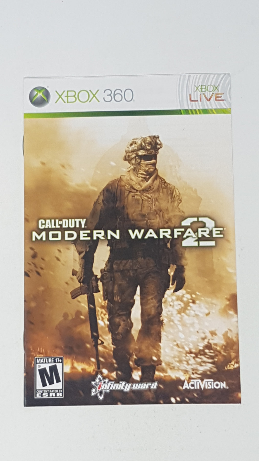 Call of Duty Modern Warfare 2 [manuel] - Microsoft Xbox360