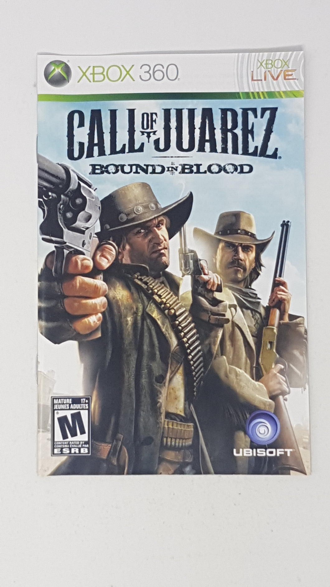 Call of Juarez - Bound in Blood [manual] - Microsoft Xbox 360