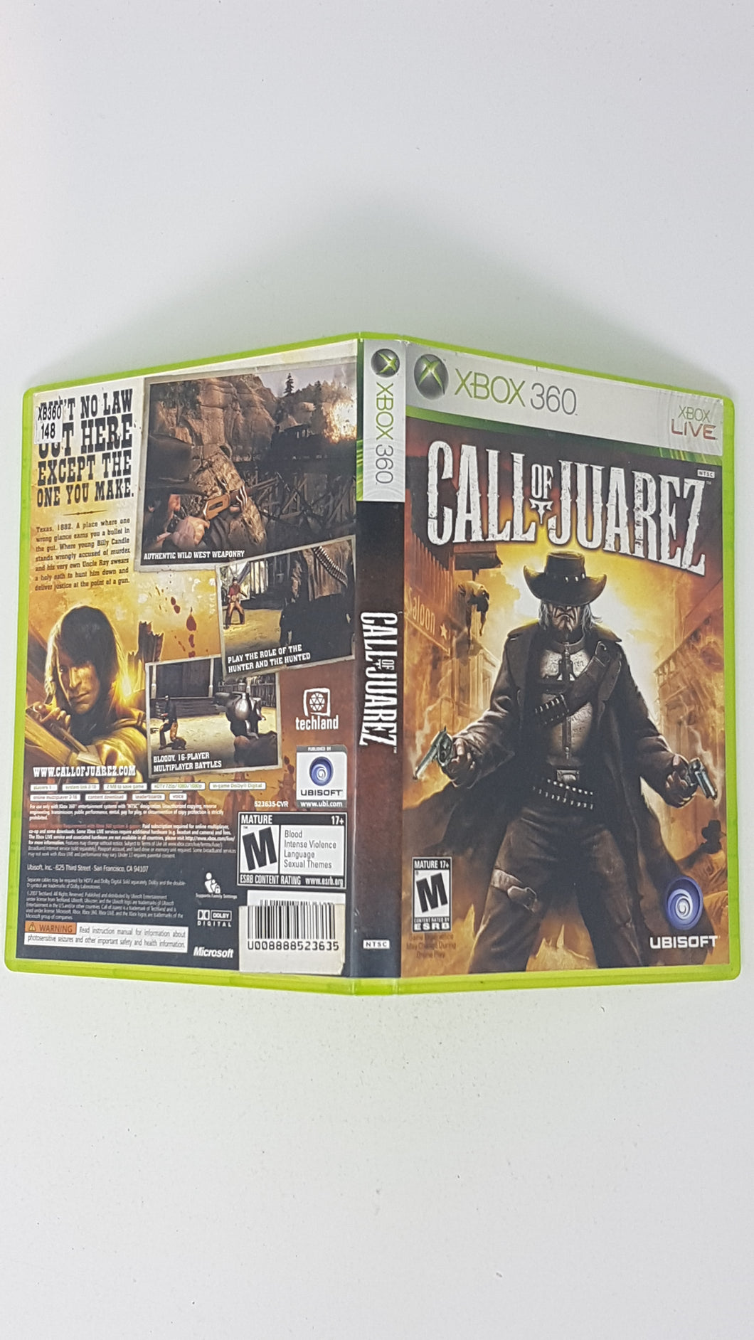 Call of Juarez [box] - Microsoft Xbox 360