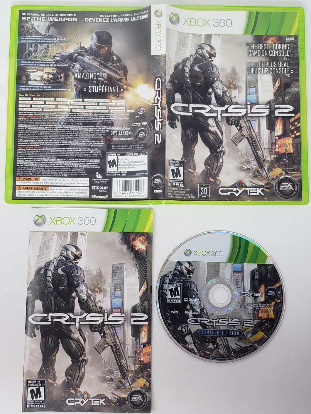 Crysis 2 - Microsoft Xbox 360