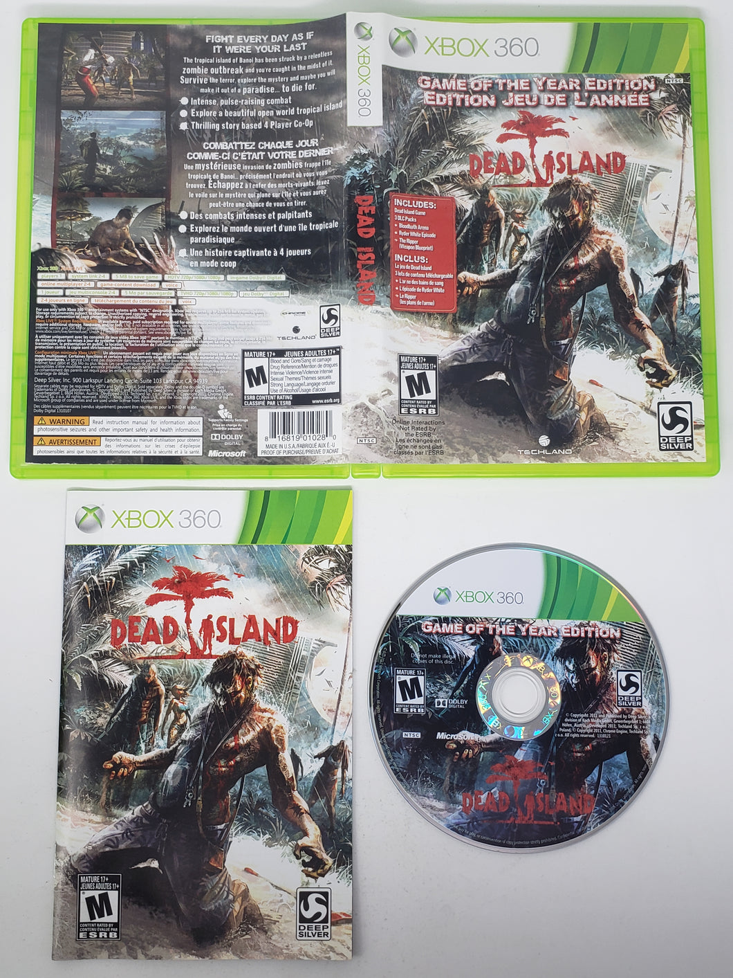 Dead Island [Édition Jeu de l'Année] - Microsoft Xbox 360