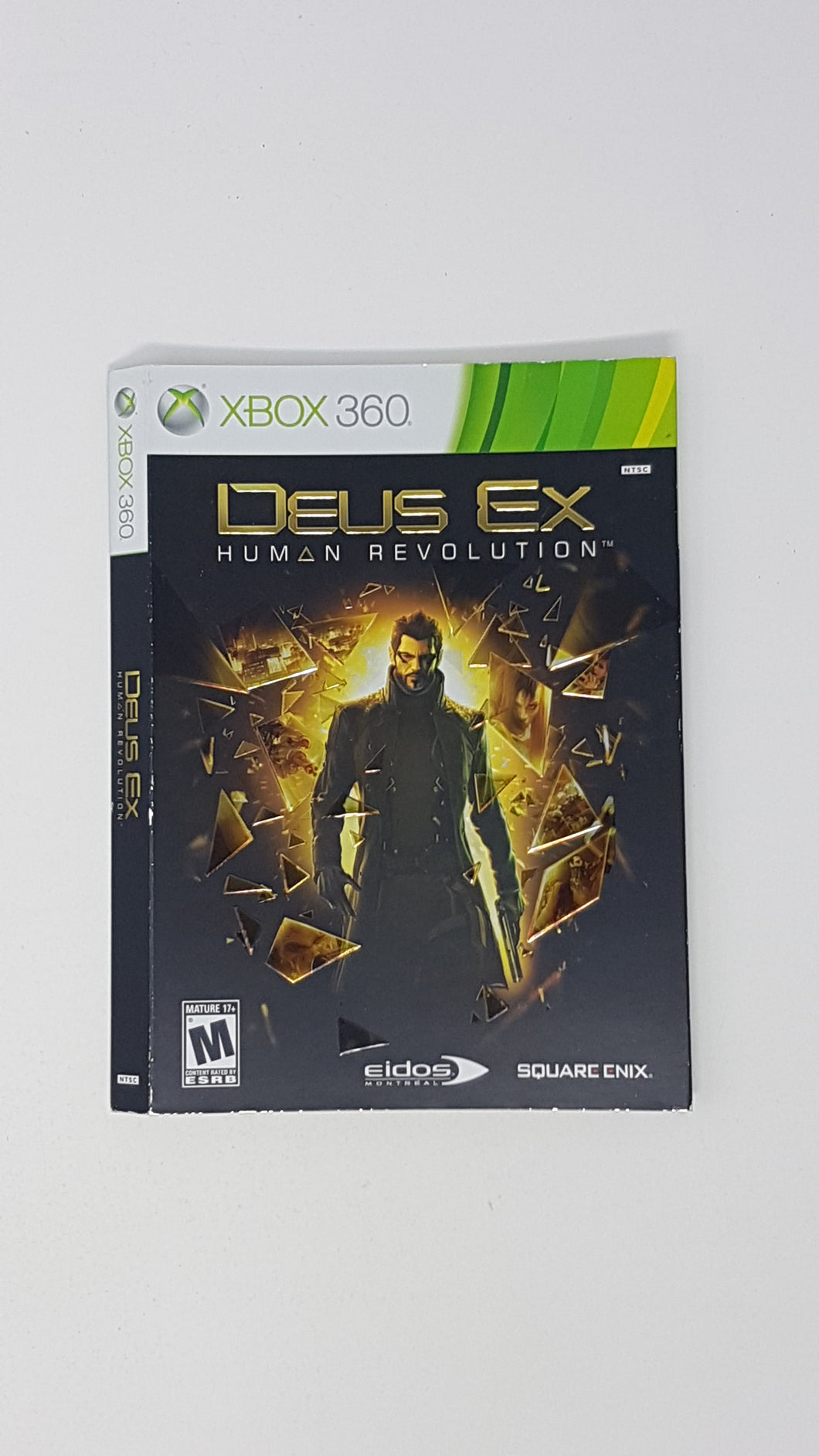 Deus Ex - Human Revolution [Cover Art] - Microsoft Xbox360