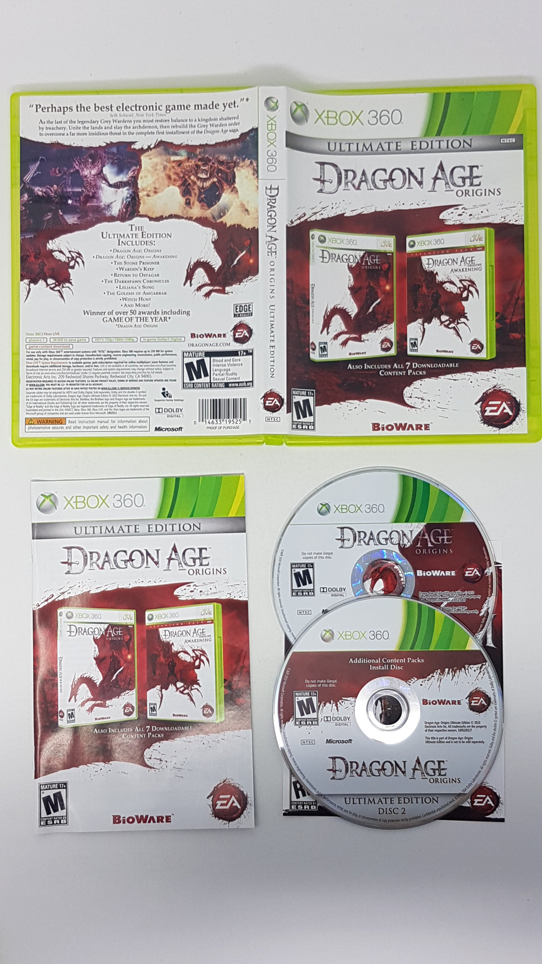 Dragon Age - Origins Ultimate Edition - Microsoft Xbox 360