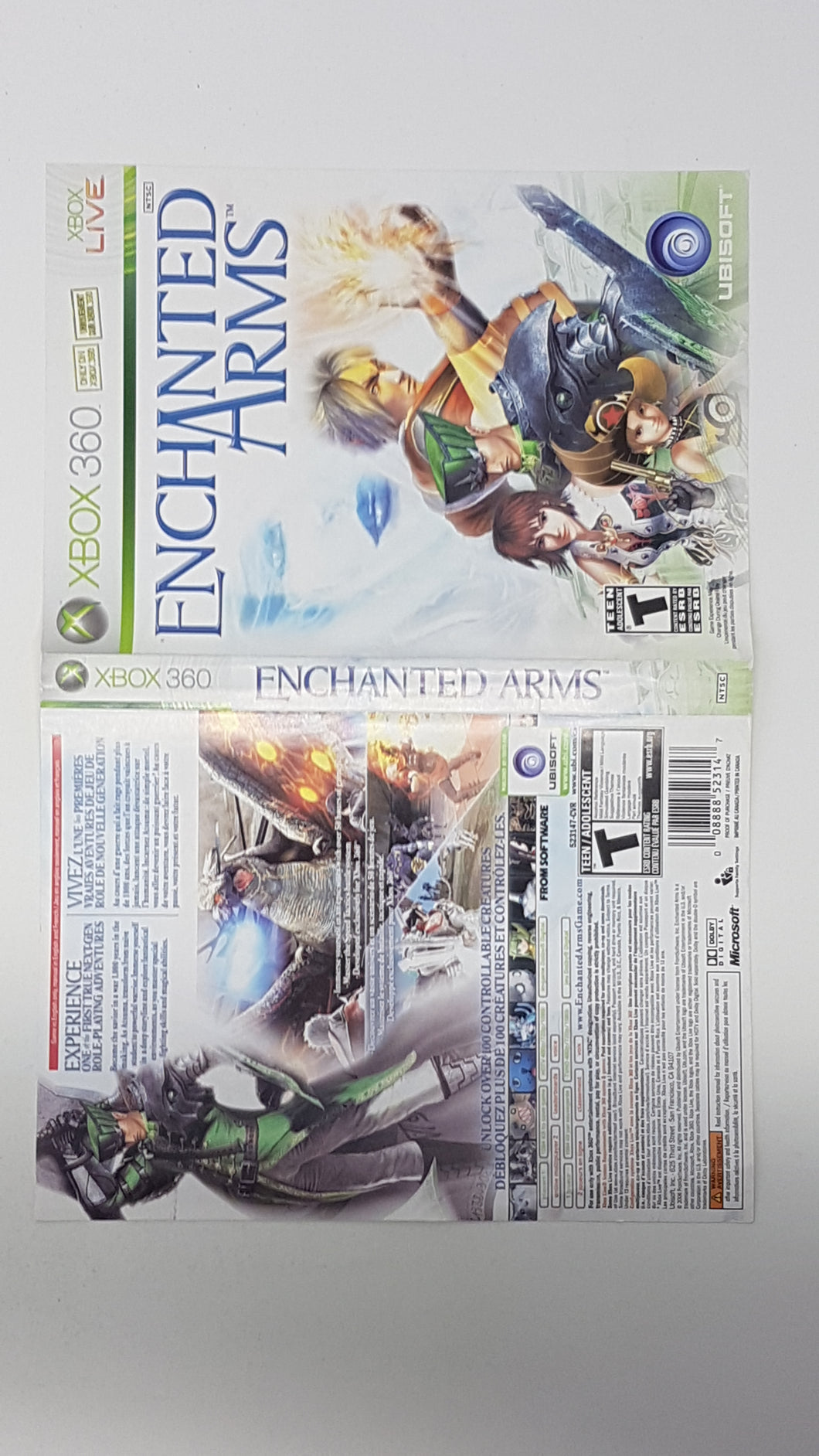 Enchanted Arms [Couverture] - Microsoft Xbox 360