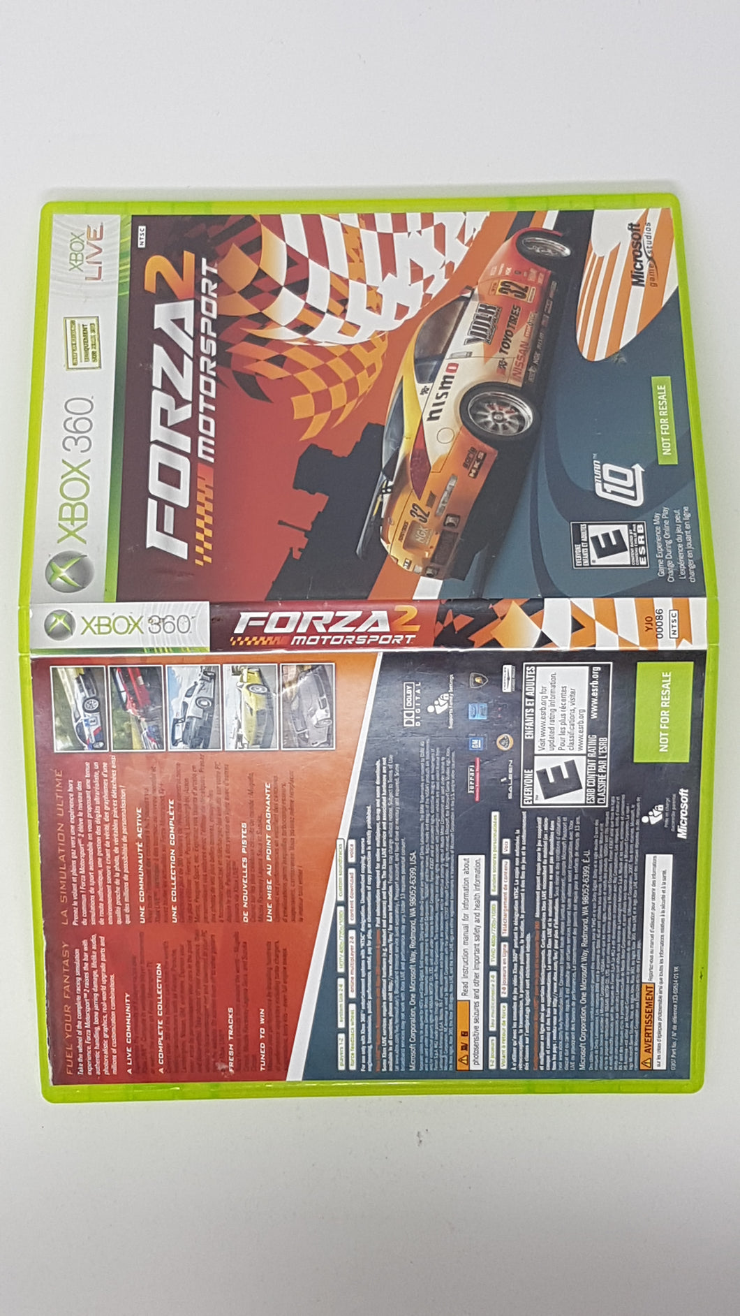 Forza Motorsport 2 Not for Resale  [box] - Microsoft Xbox 360