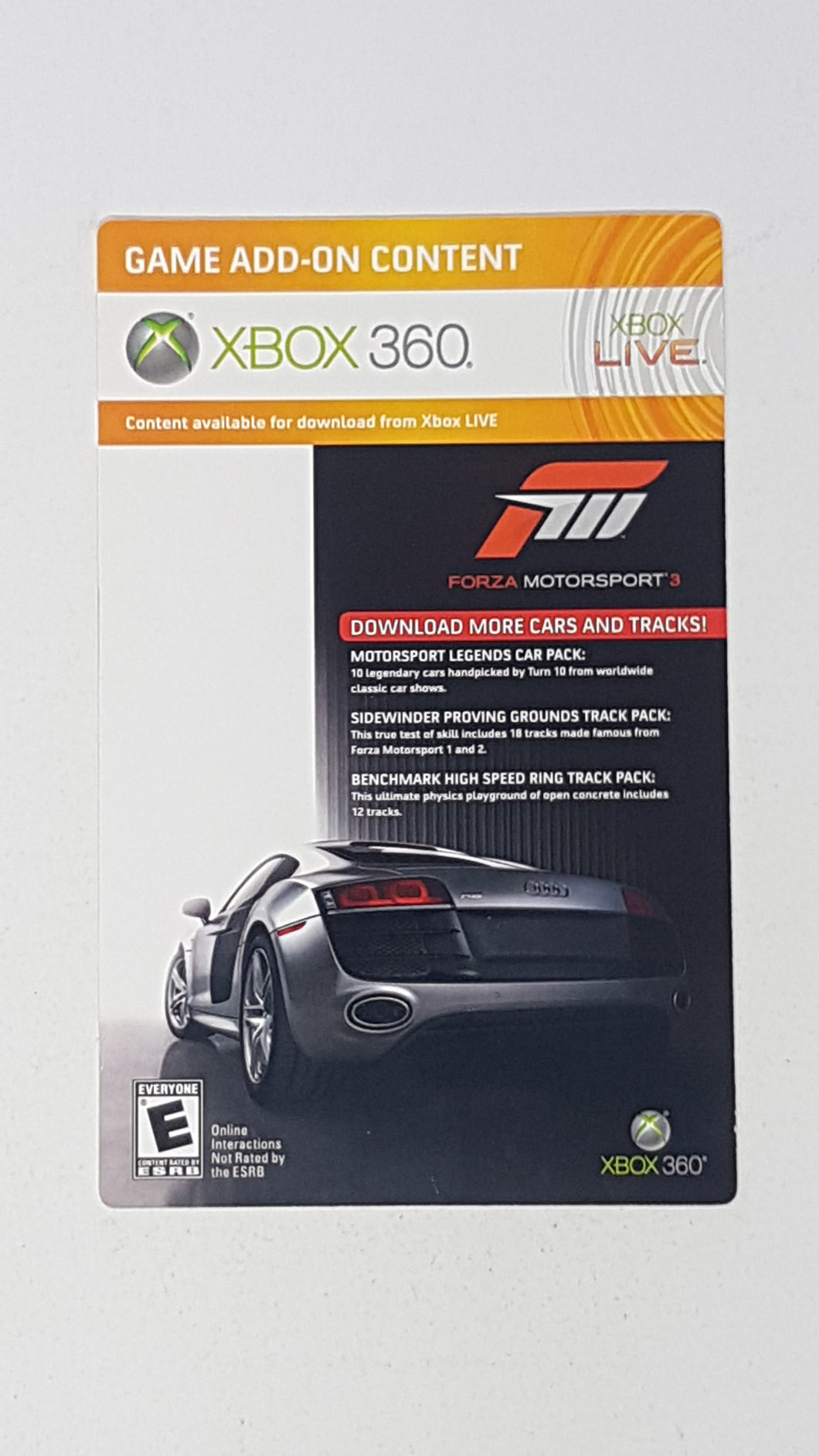 Forza Motorsport 3 [Insert] - Microsoft Xbox 360