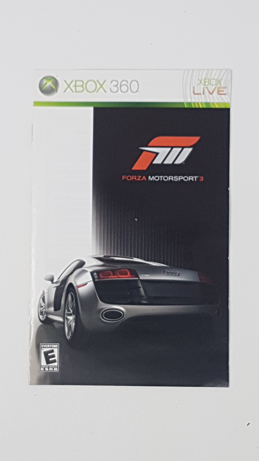 Forza Motorsport 3 [manuel] - Microsoft Xbox 360