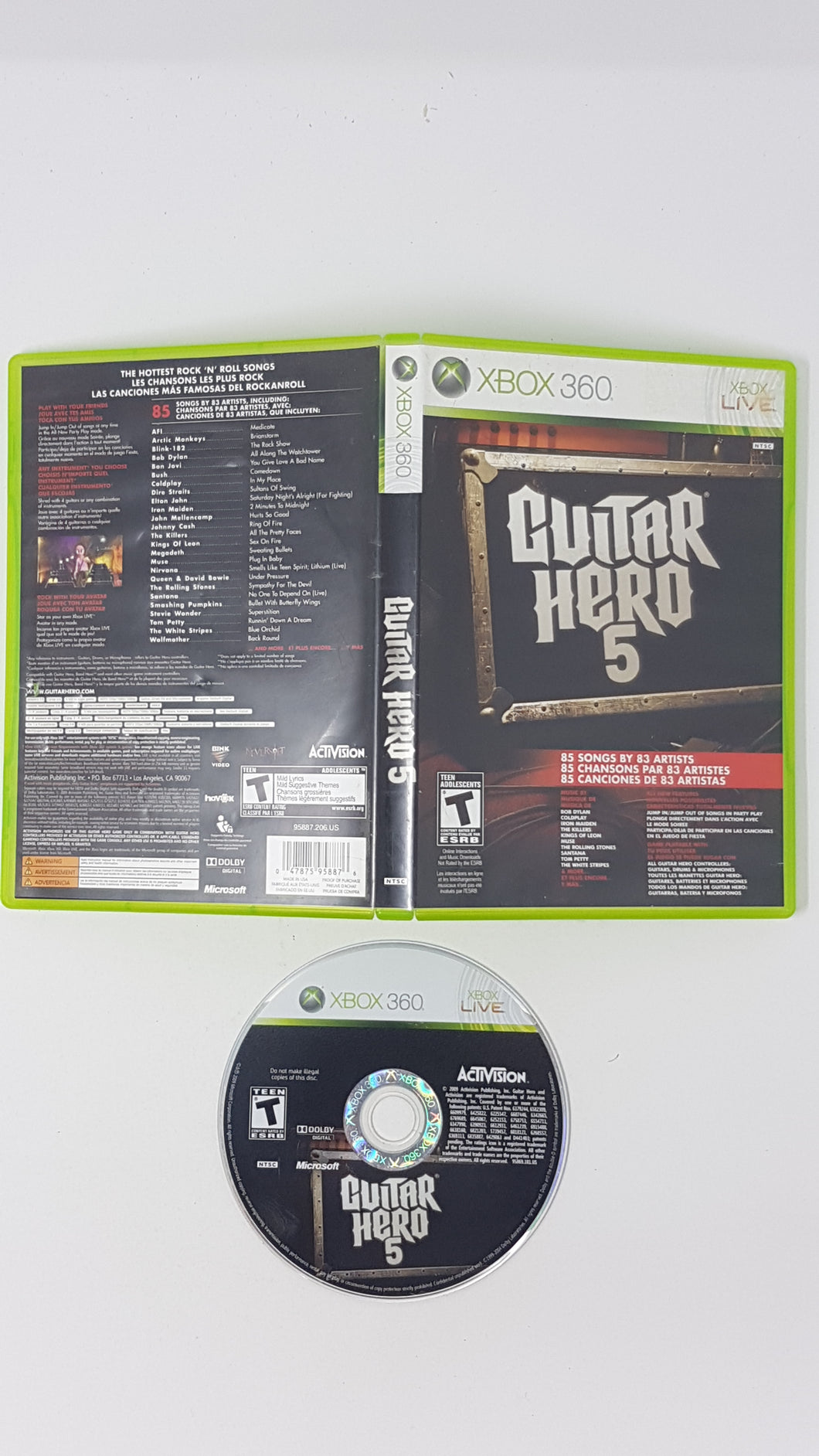 Guitar Hero 5 - Microsoft Xbox 360